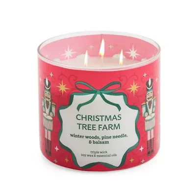 Distant Lands Christmas Tree Farm 3-Wick Scented Jar Candle