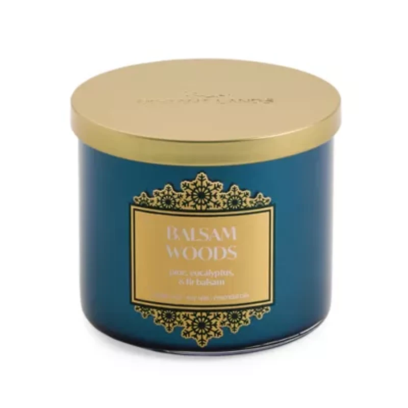 Distant Lands Balsam Woods 3-Wick Scented Jar Candle