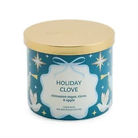Distant Lands Holiday Clove 3-Wick Scented Jar Candle