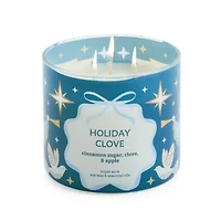 Distant Lands Holiday Clove 3-Wick Scented Jar Candle
