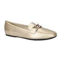 Easy Street Femi Womens Moc Square Toe Slip-On Shoe