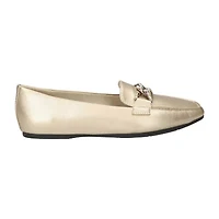 Easy Street Femi Womens Moc Square Toe Slip-On Shoe