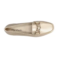 Easy Street Femi Womens Moc Square Toe Slip-On Shoe