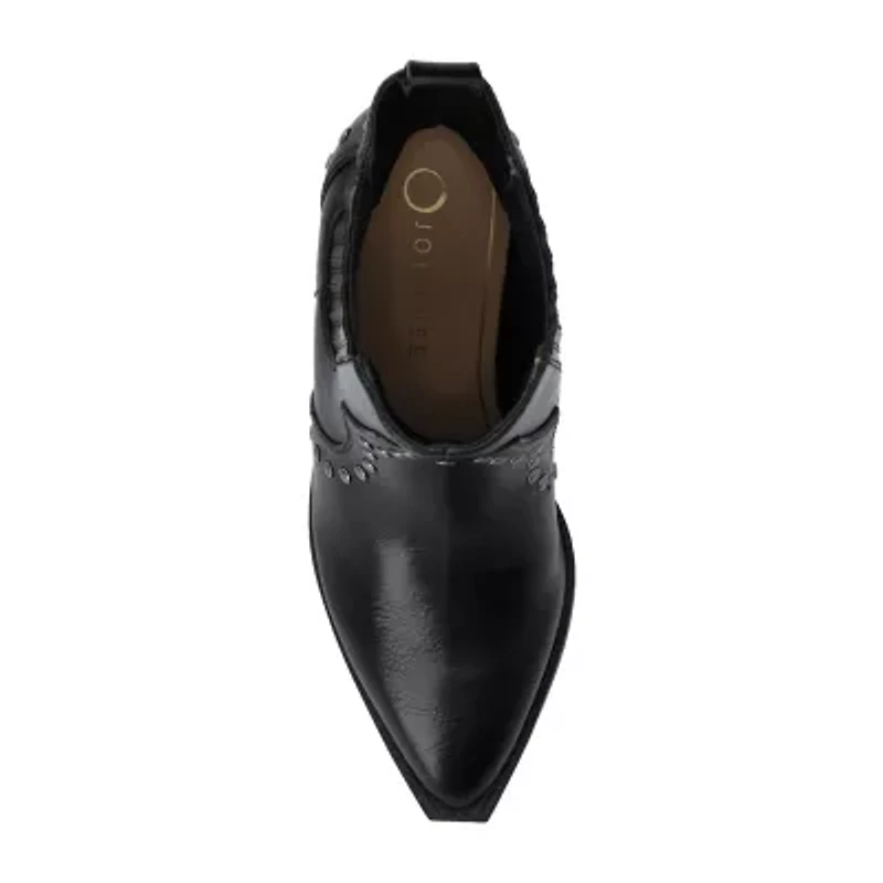 Journee Collection Womens Braylee Block Heel Booties