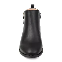 Journee Collection Womens Ellis Stacked Heel Booties