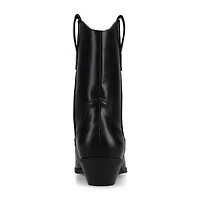 Journee Collection Womens Fritzie Block Heel Booties