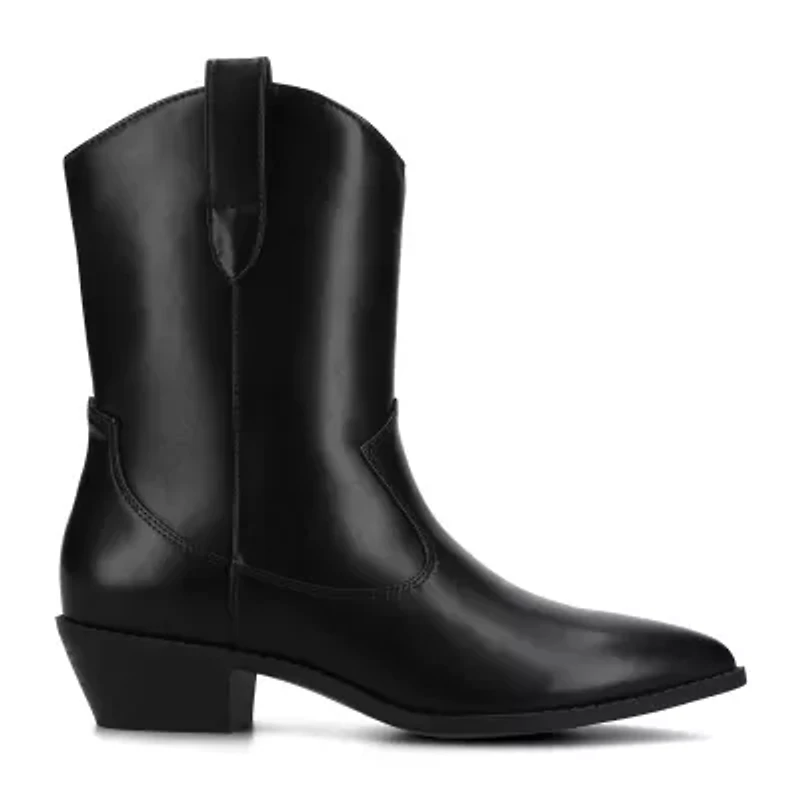 Journee Collection Womens Fritzie Block Heel Booties