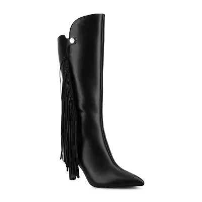 Journee Collection Womens Dolly Stiletto Heel Dress Boots