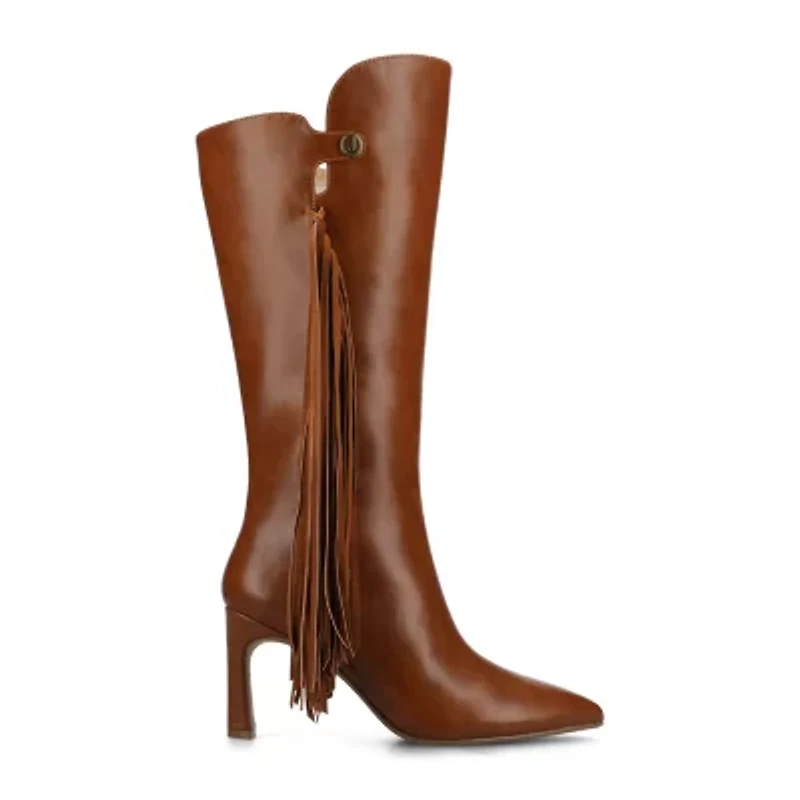 Journee Collection Womens Dolly Stiletto Heel Dress Boots