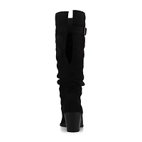 Journee Collection Womens Kaleah Block Heel Dress Boots