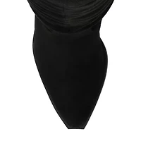 Journee Collection Womens Kaleah-Wc Wide Calf Block Heel Dress Boots Width