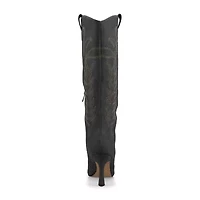 Journee Collection Womens Laramie Stiletto Heel Dress Boots