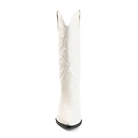 Journee Collection Womens Chantry Stacked Heel Dress Boots