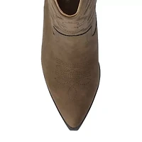 Journee Collection Womens Chantry Stacked Heel Dress Boots