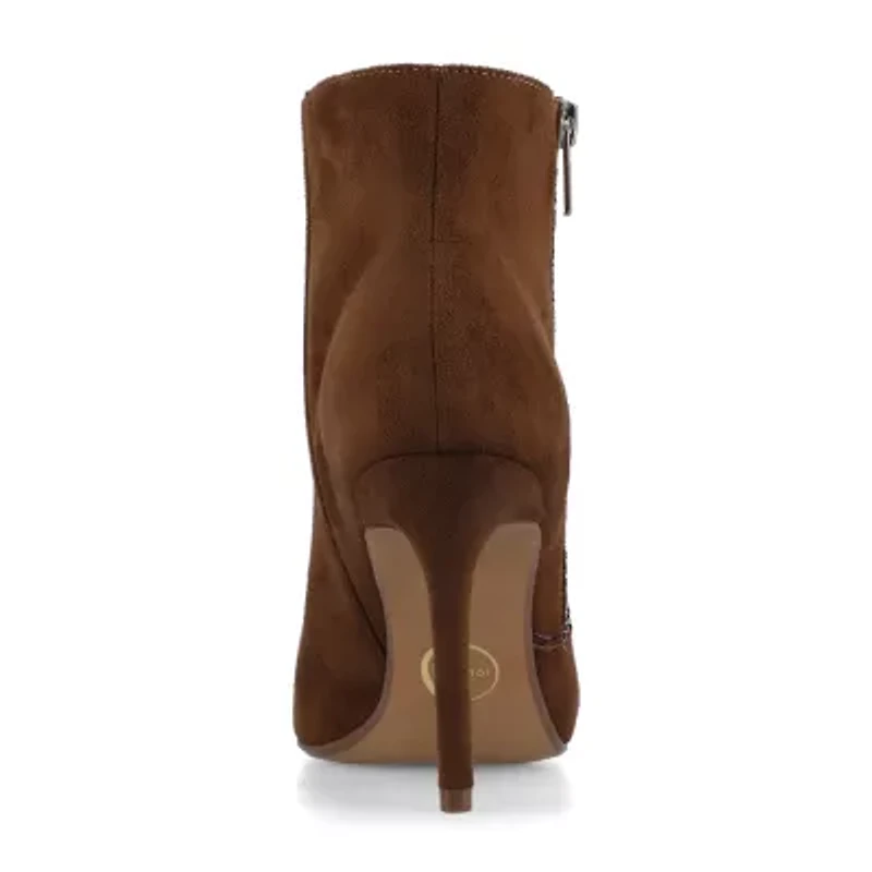 Journee Collection Womens Leyna Stiletto Heel Booties