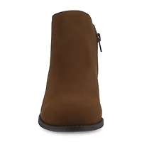 Journee Collection Womens Solarah Block Heel Booties