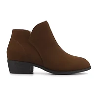 Journee Collection Womens Solarah Block Heel Booties