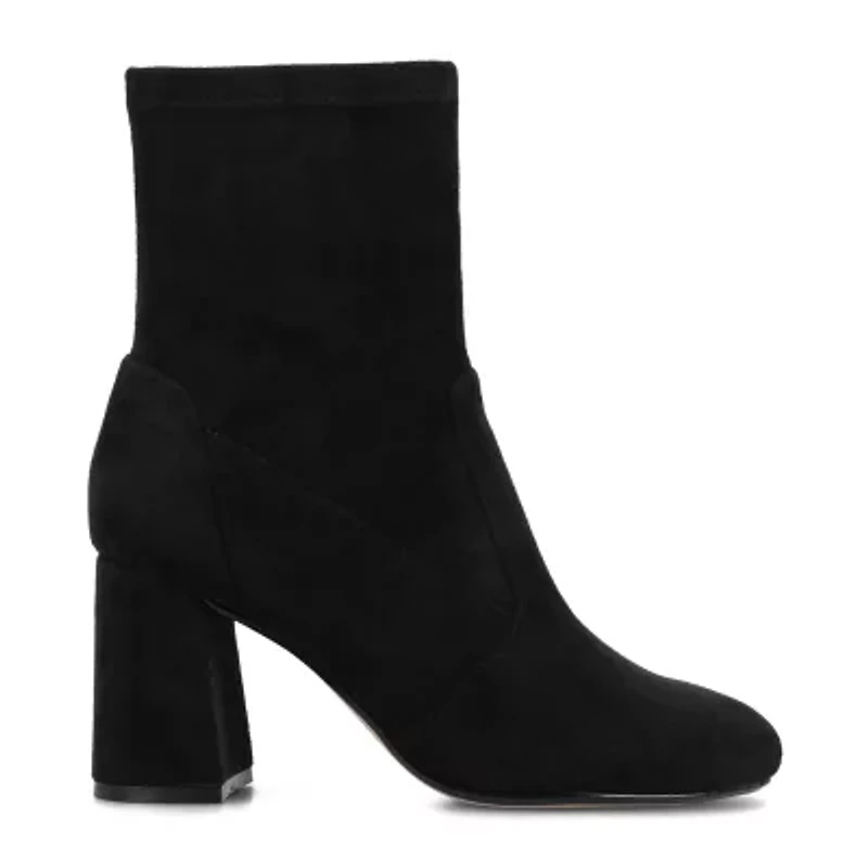 Journee Collection Womens Vivia Block Heel Booties