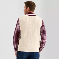 St. John's Bay Mens V Neck Sweater Vest