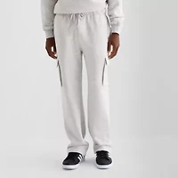 Xersion Cotton Fleece Mens Regular Fit Active Cargo Pant