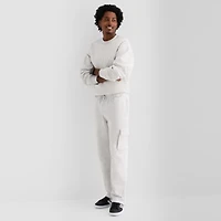 Xersion Cotton Fleece Mens Crew Neck Long Sleeve Sweatshirt
