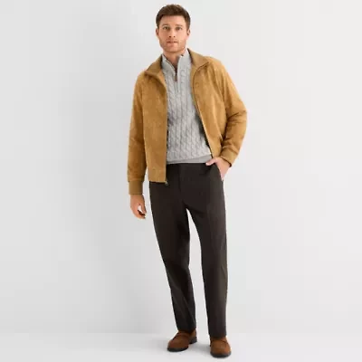Stafford Mens Leather Midweight Jacket