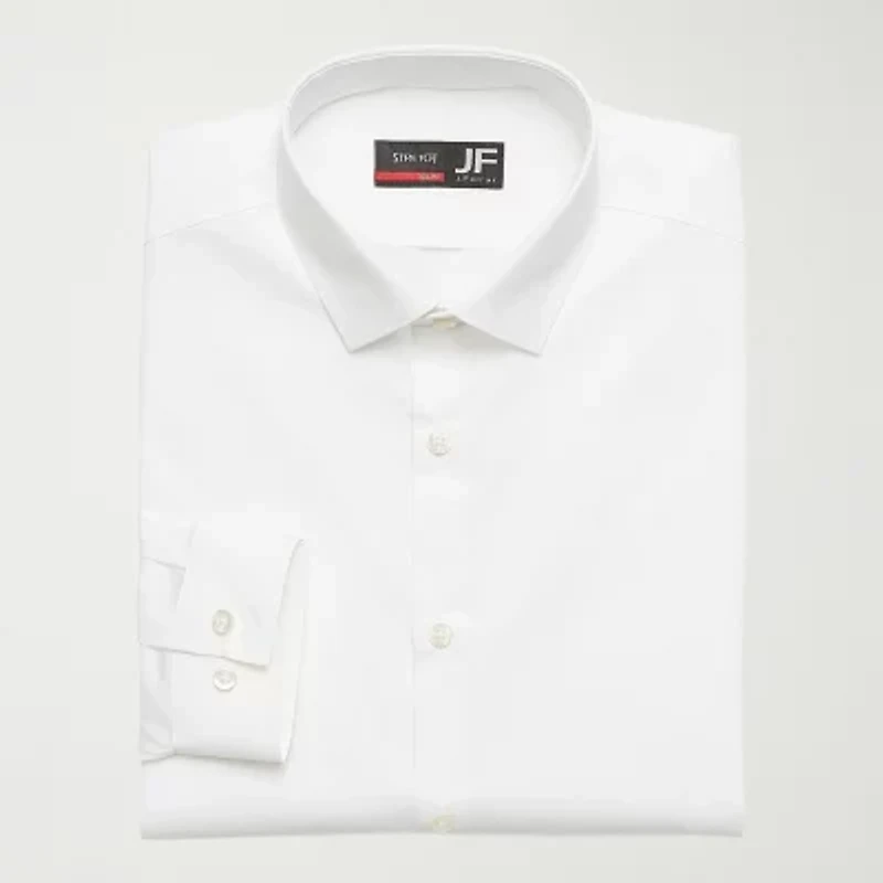 J. Ferrar Ultra Comfort Mens Regular Fit Easy Care Stretch Fabric Long Sleeve Dress Shirt