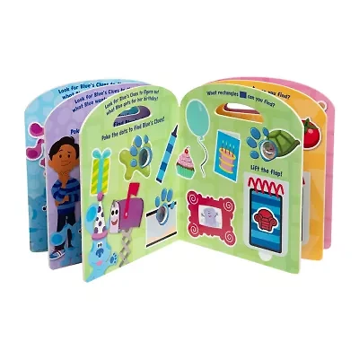 Melissa & Doug Blues Clues & You Poke-The-Dot Shapes With Blue