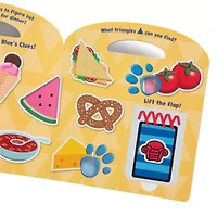 Melissa & Doug Blues Clues & You Poke-The-Dot Shapes With Blue