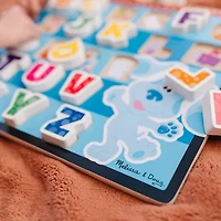 Melissa & Doug Blues Clues Rainbow Stacker Puzzle Baby Play