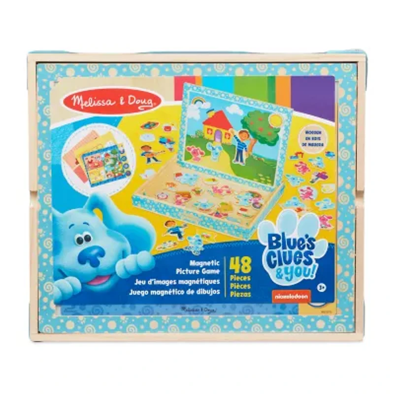 Melissa & Doug Blues Clues & You Wooden Magnetic Picture Game Dress Up Accessory