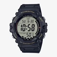 Casio Mens Black Strap Watch Ae1500whx-1av