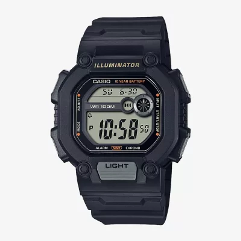 Casio Mens Black Strap Watch W737hx-1av