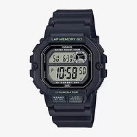 Casio Mens Black Strap Watch Ws1400h-1av