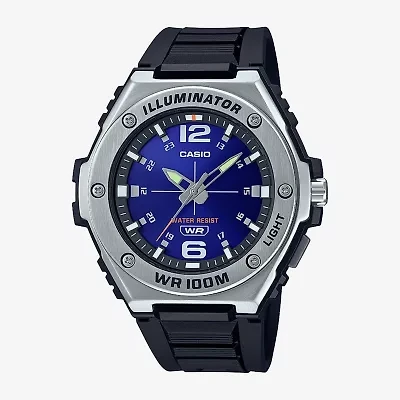 Casio Mens Black Strap Watch Mwa100h-2av