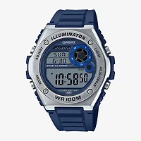 Casio Mens Blue Strap Watch Mwd100h-2av