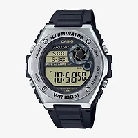 Casio Mens Black Strap Watch Mwd100h-9av