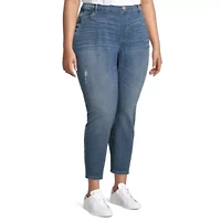 a.n.a Plus Adaptive Womens High Rise Skinny Ankle Jean