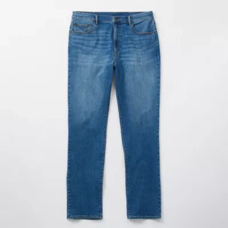 mutual weave Big and Tall Mens Tapered Leg Athletic Fit Jeans