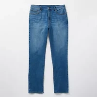 mutual weave Big and Tall Mens Tapered Leg Athletic Fit Jeans