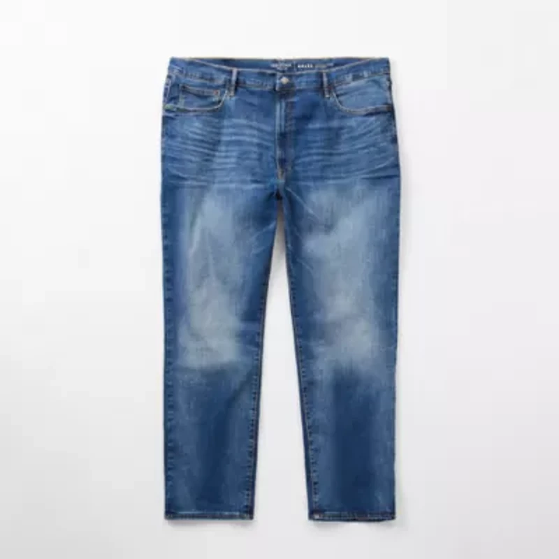 Arizona Big and Tall Mens Tapered Leg Athletic Fit Jean