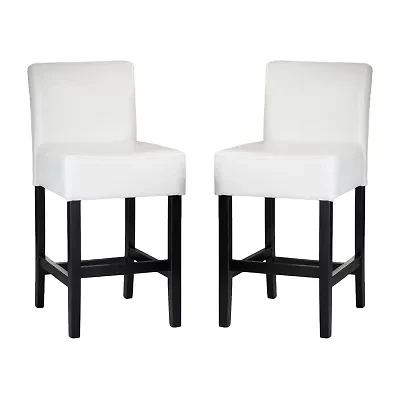 Lopez 2-pc. Counter Height Upholstered Bar Stool