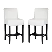 Lopez 2-pc. Counter Height Upholstered Bar Stool