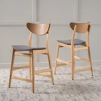 Gavin 2-pc. Counter Height Upholstered Bar Stool