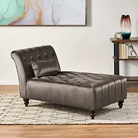 Rubie Tufted Chaise Lounge