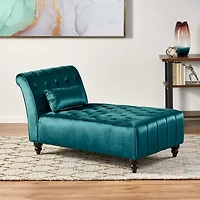 Rubie Tufted Chaise Lounge