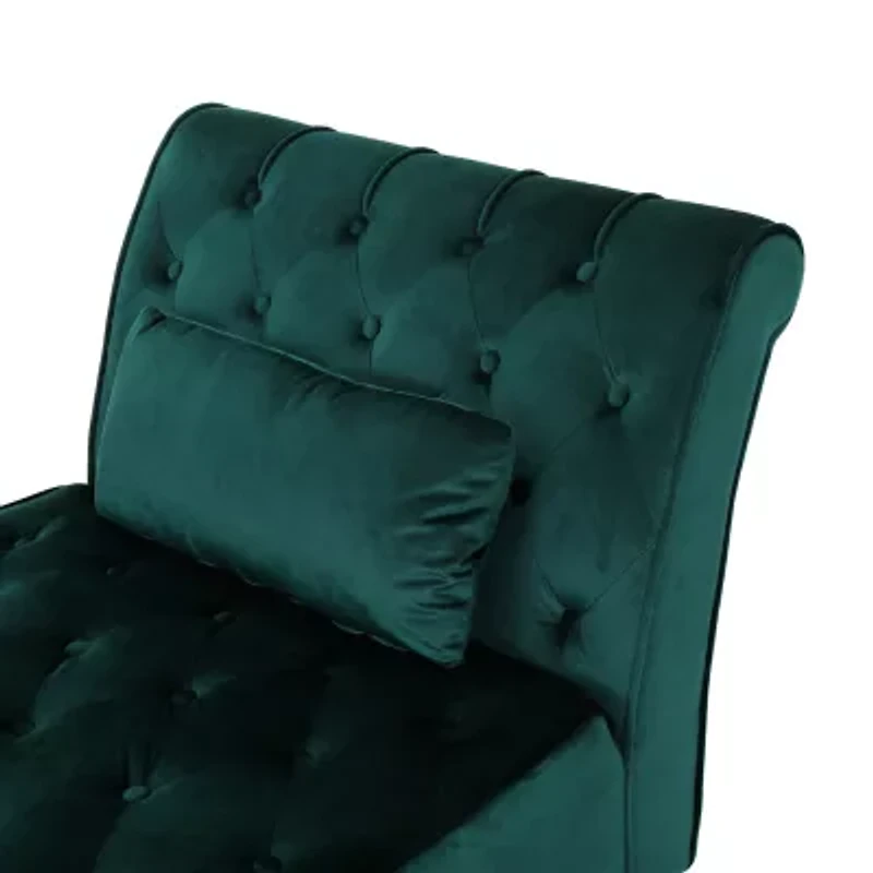 Rubie Tufted Chaise Lounge
