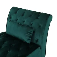 Rubie Tufted Chaise Lounge