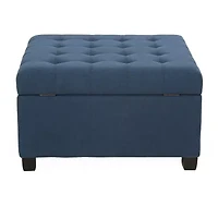 Alexandria Storage Tufted Bench