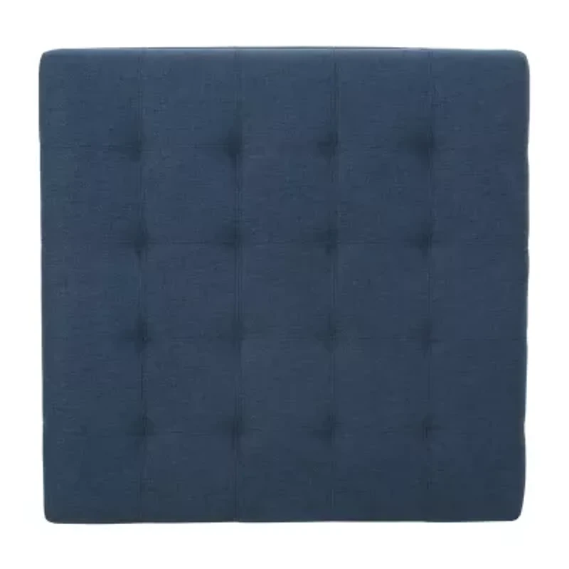 Alexandria Storage Tufted Bench